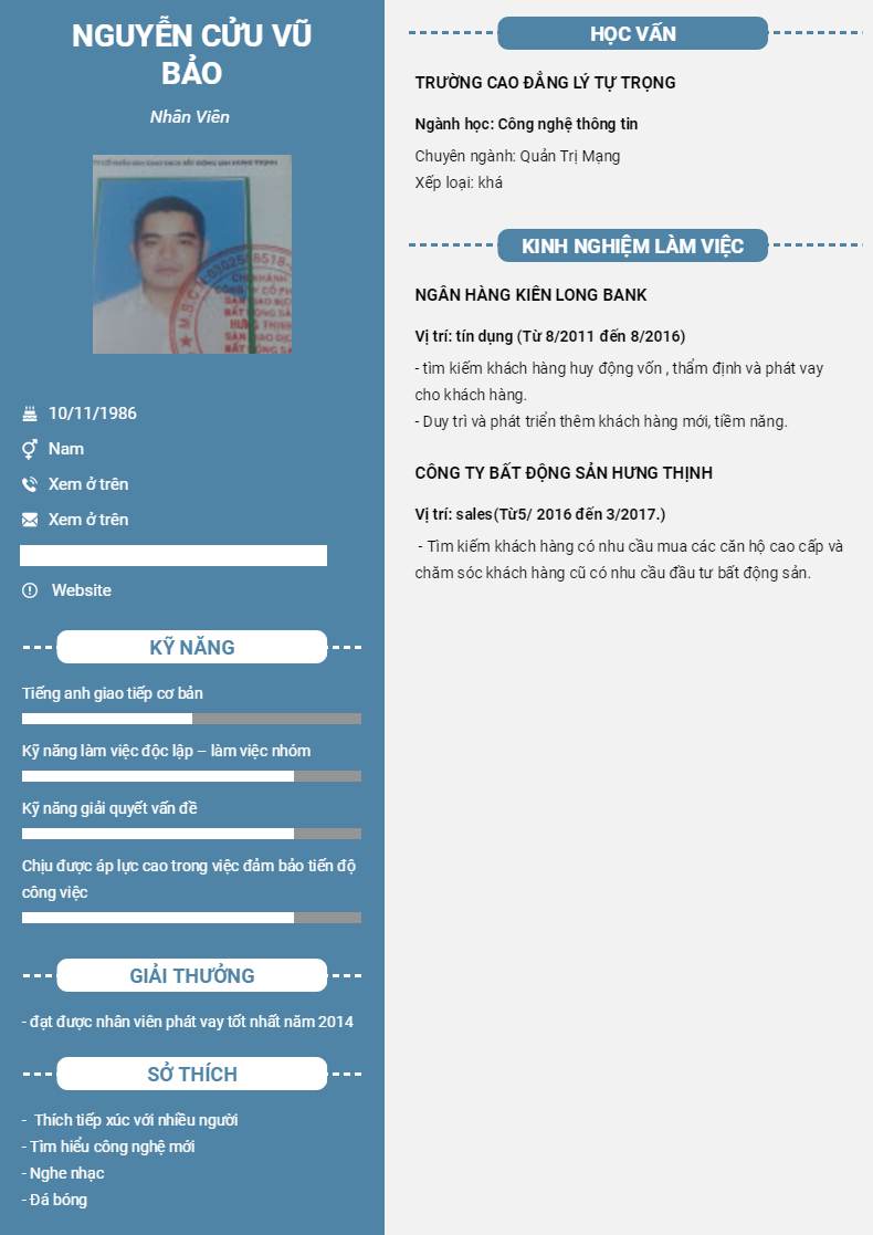 cv