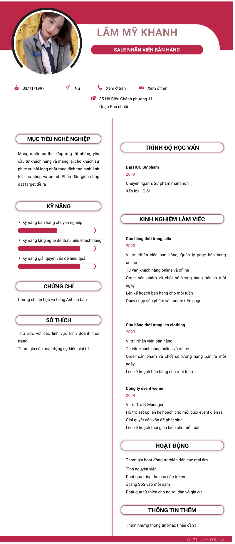 cv