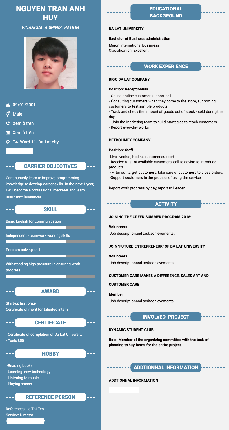 cv