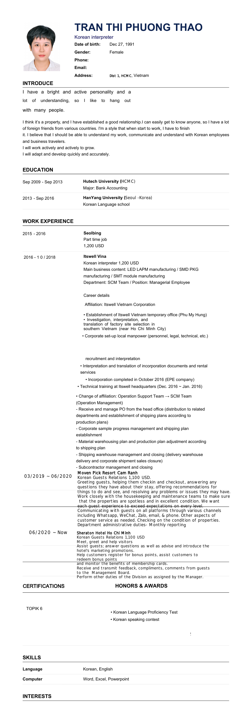 cv