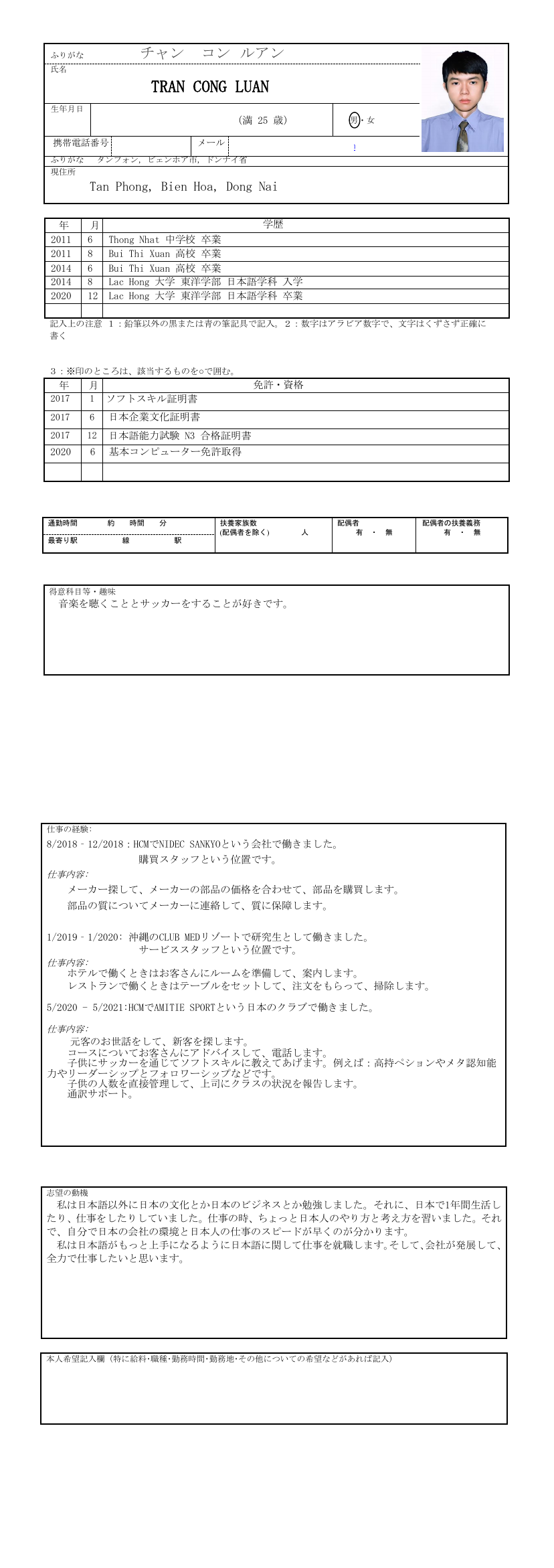 cv