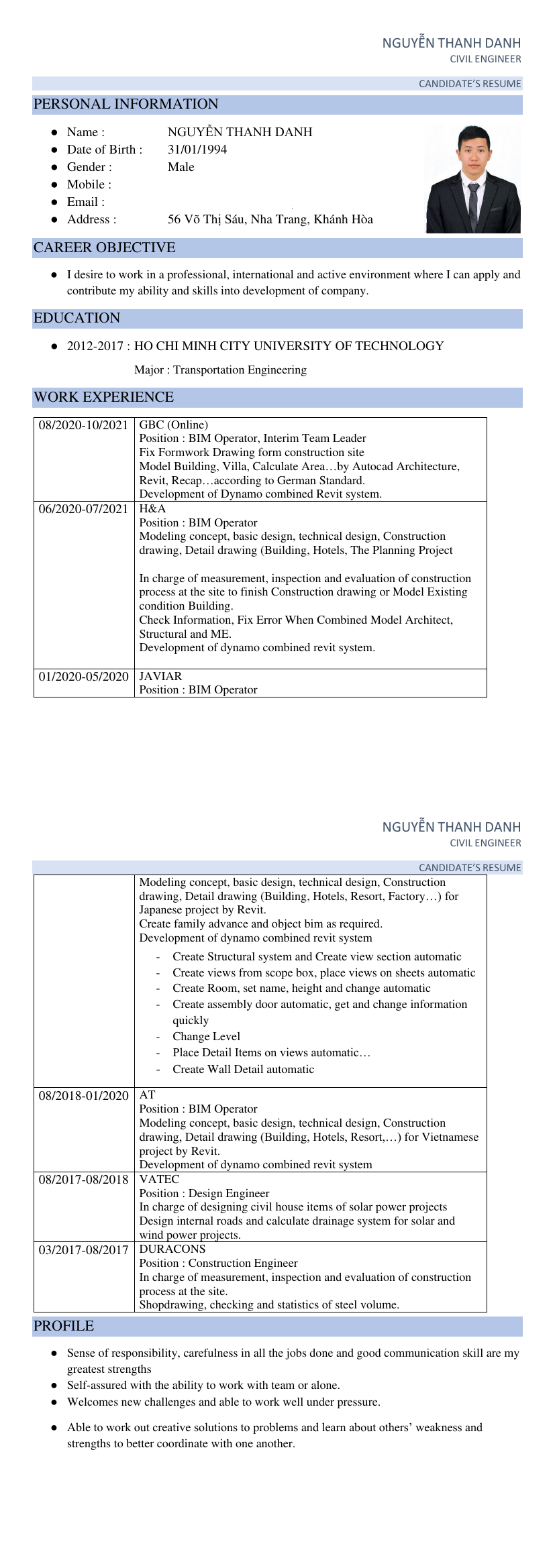 cv