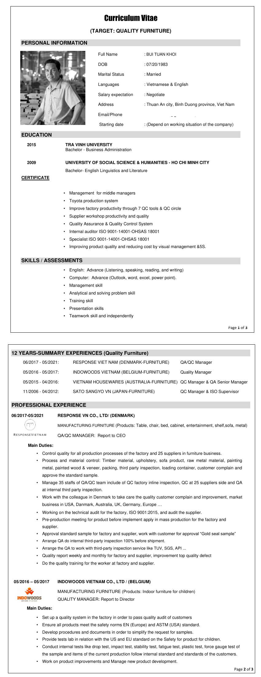 cv