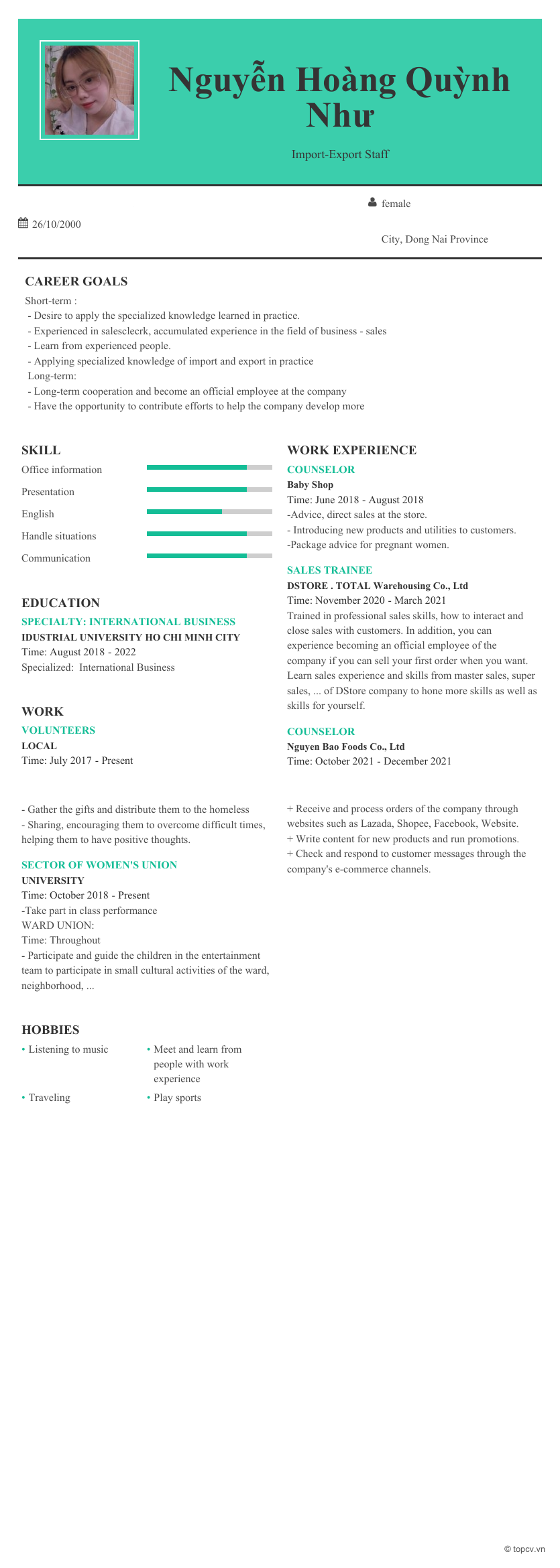 cv
