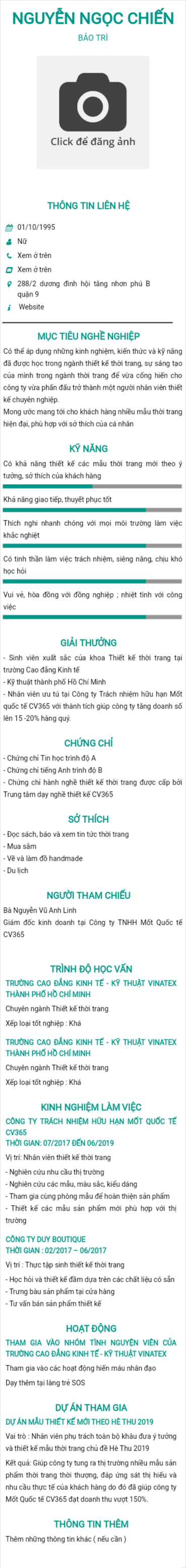 cv