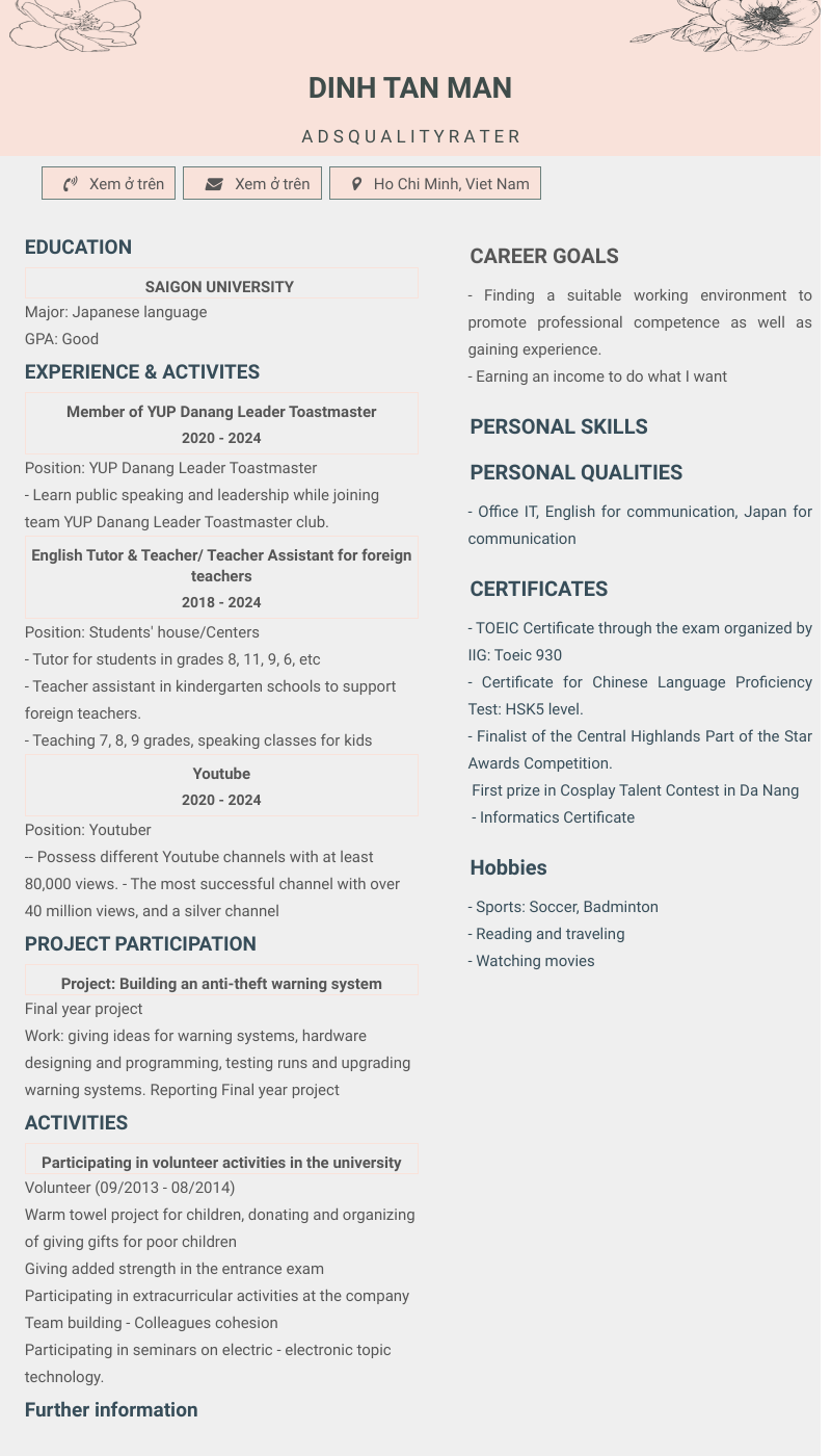 cv