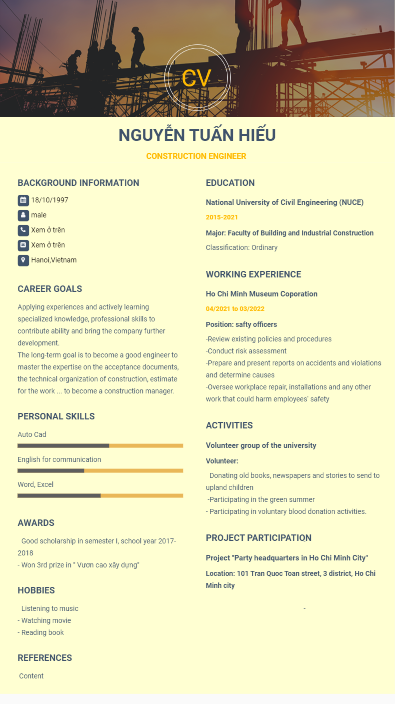 cv