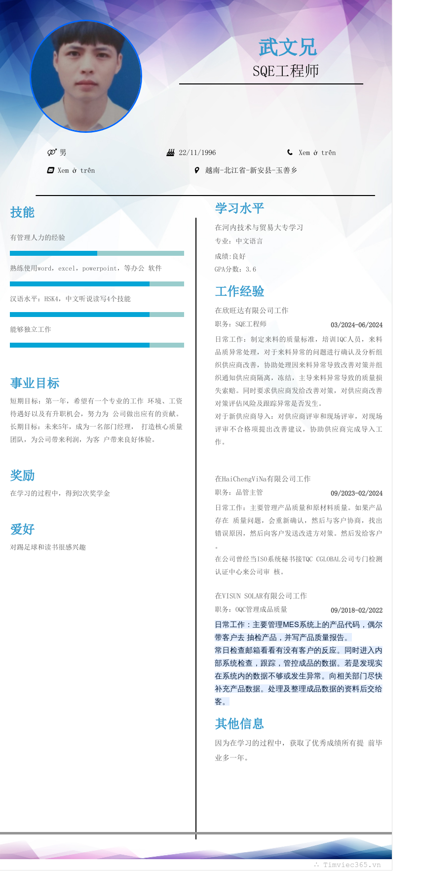 cv