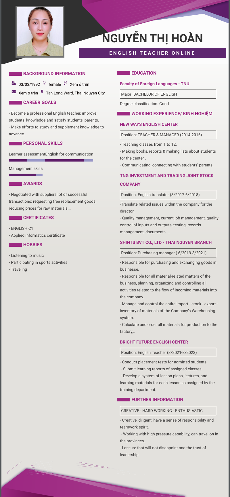 cv