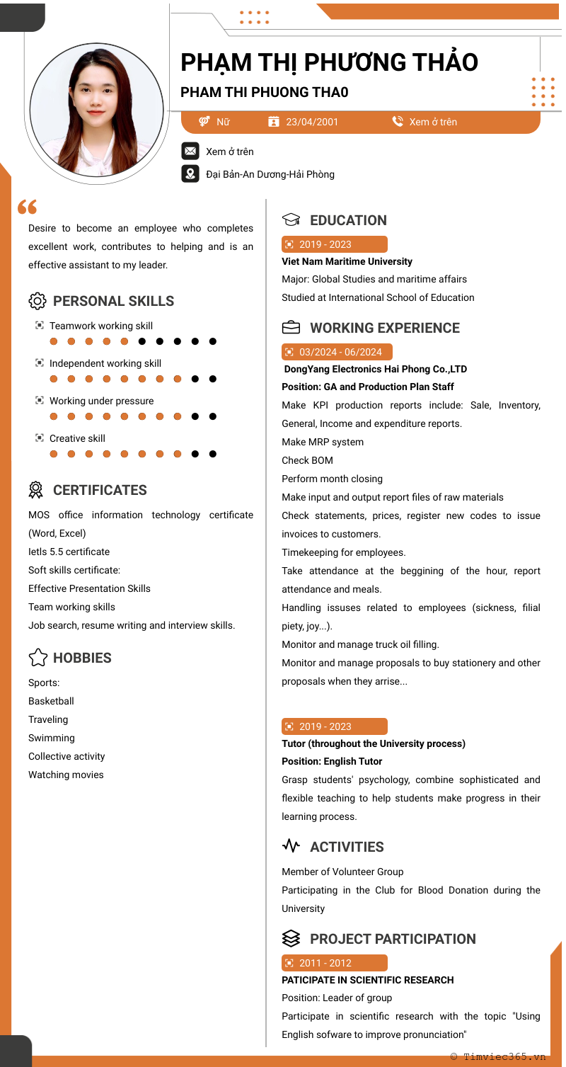 cv