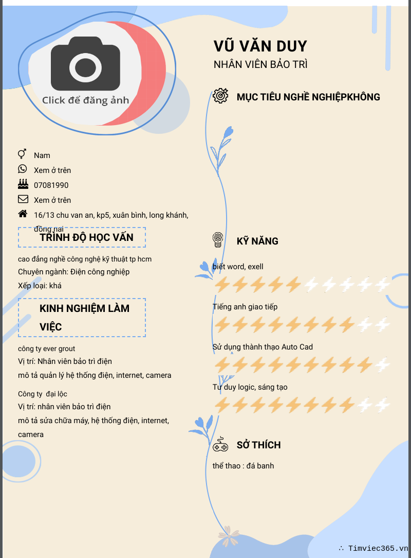 cv
