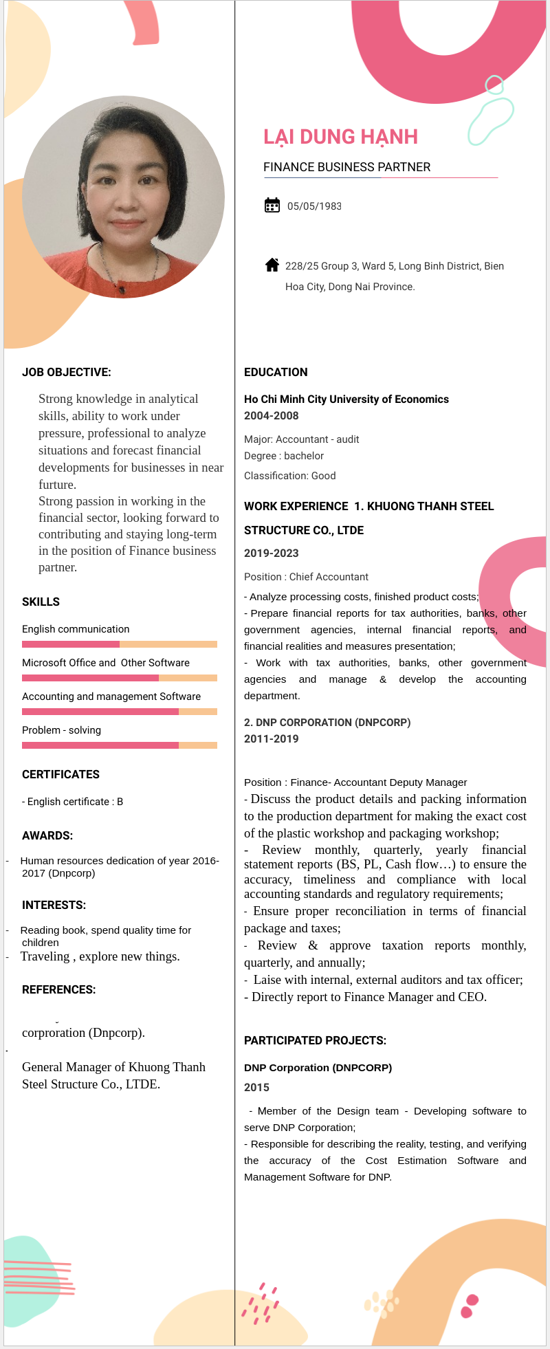cv
