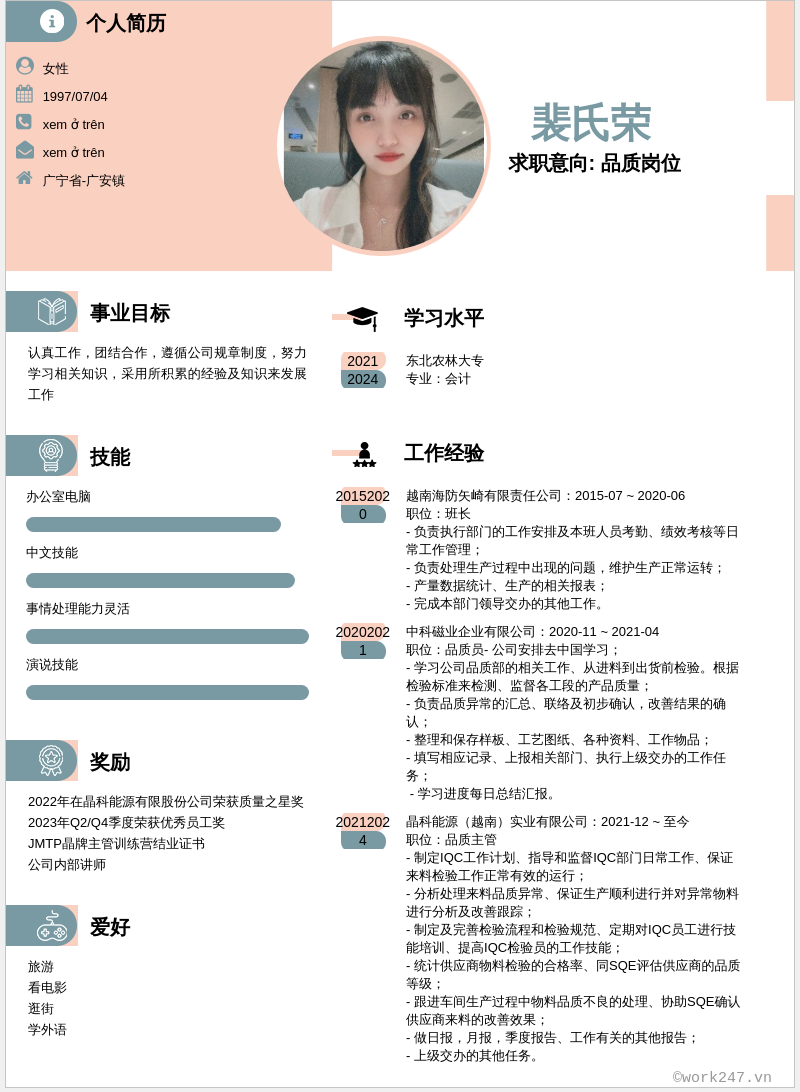 cv