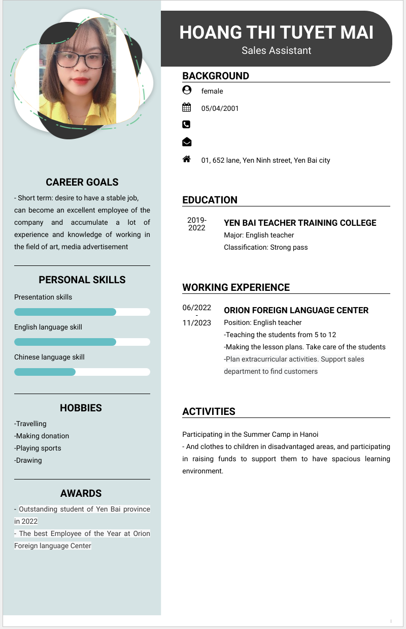 cv