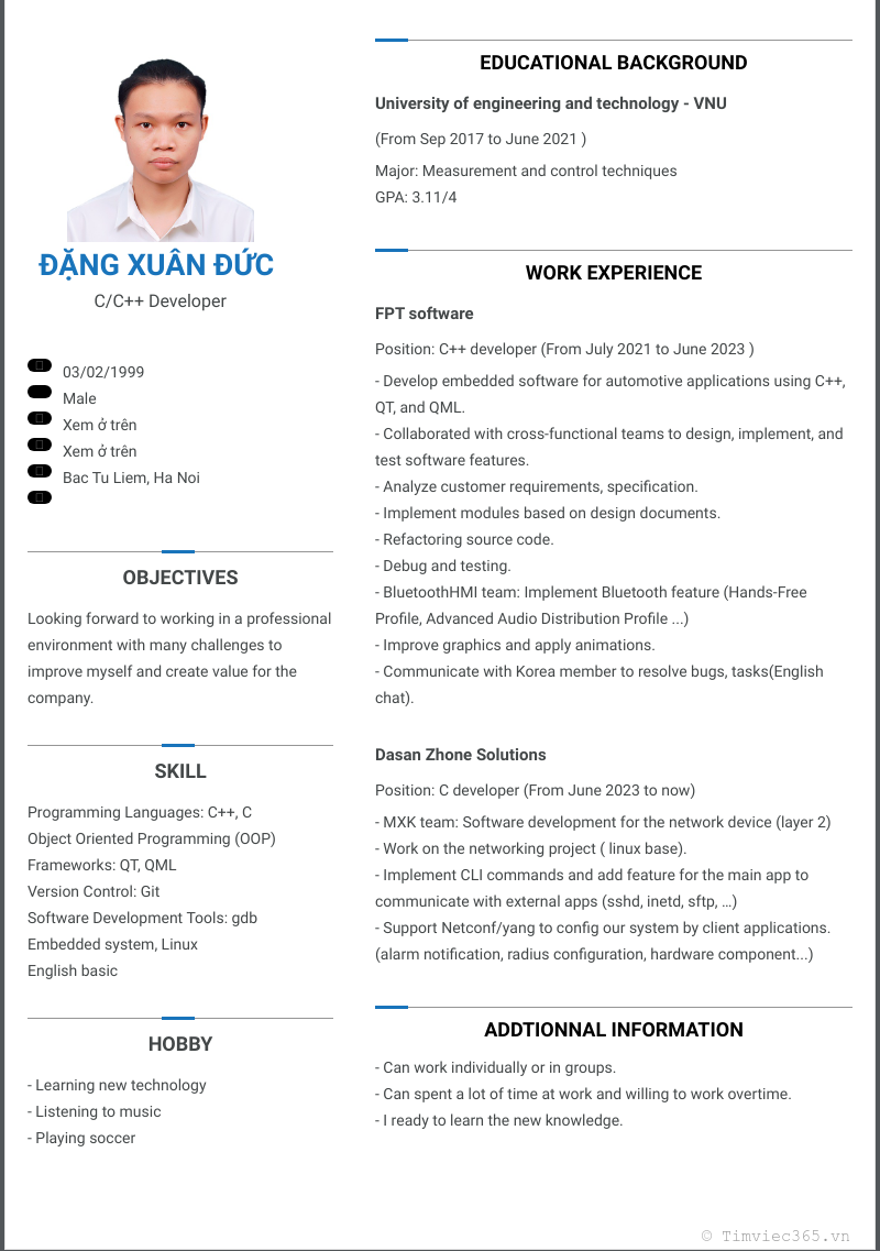 cv