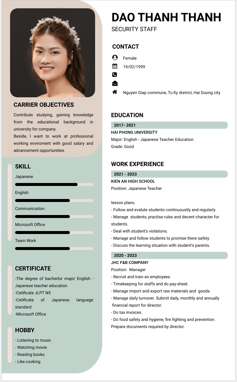 cv