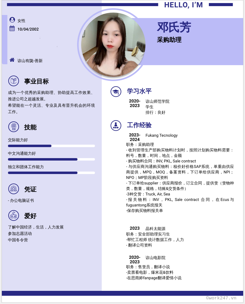 cv