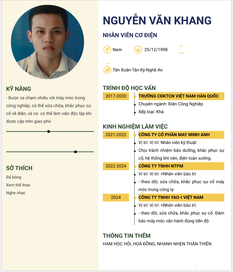 cv