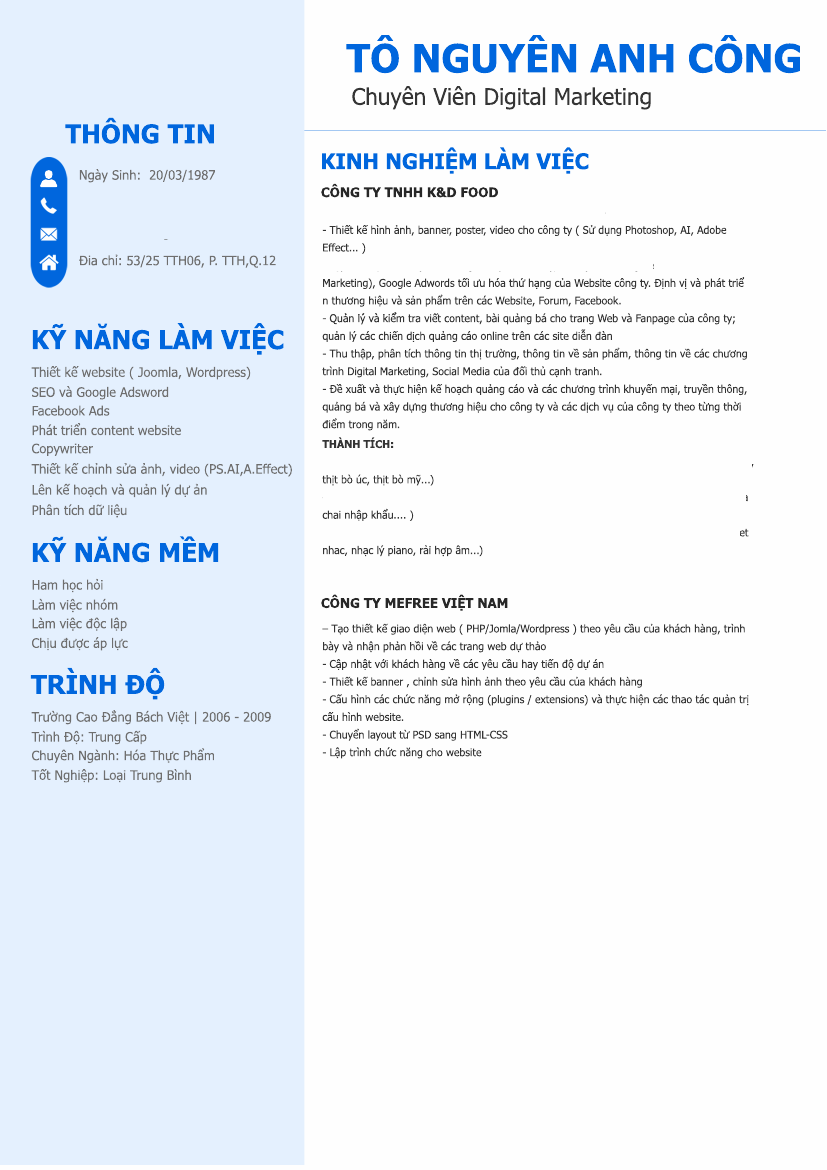 cv