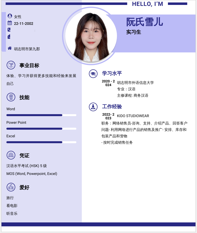 cv
