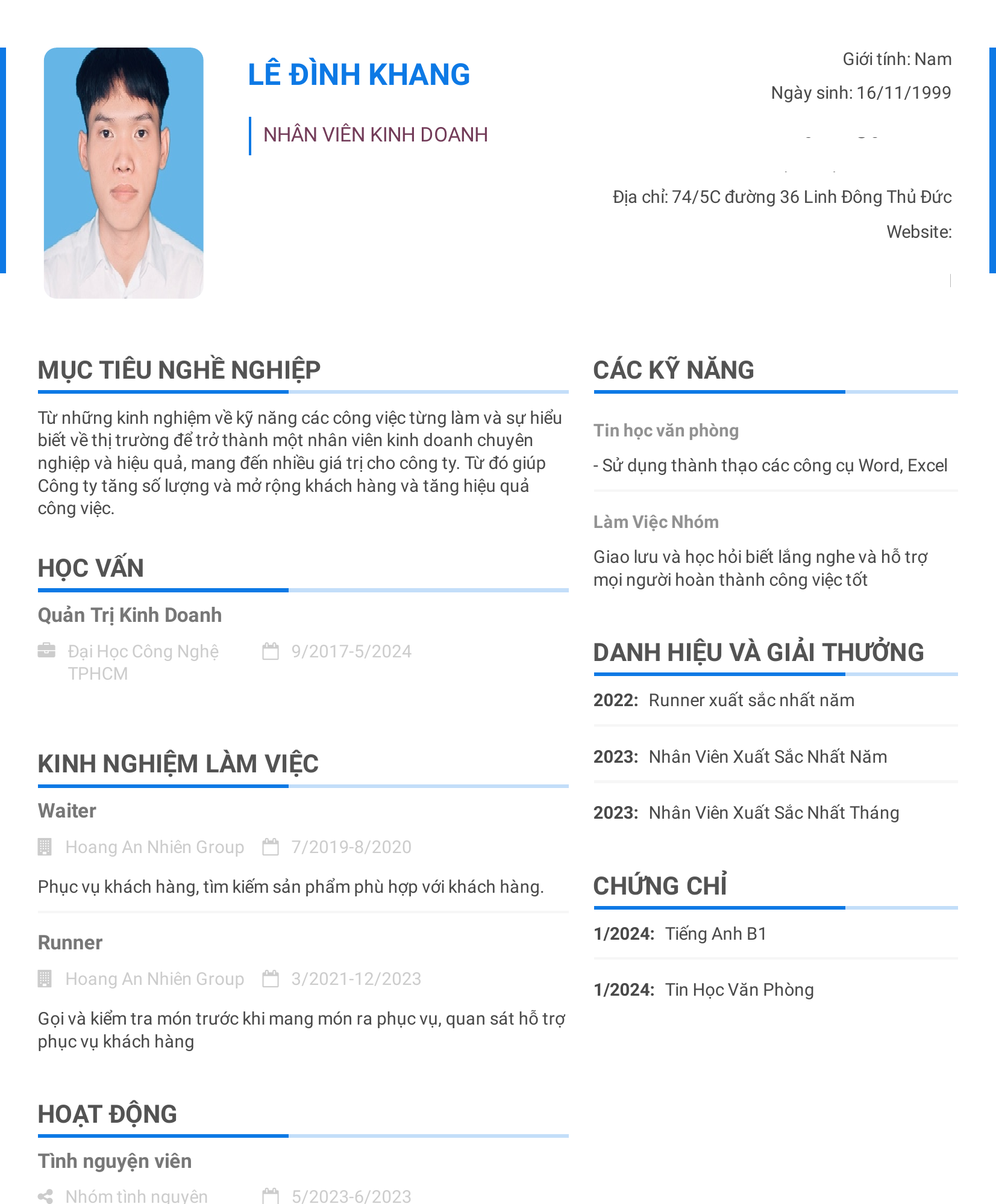 cv