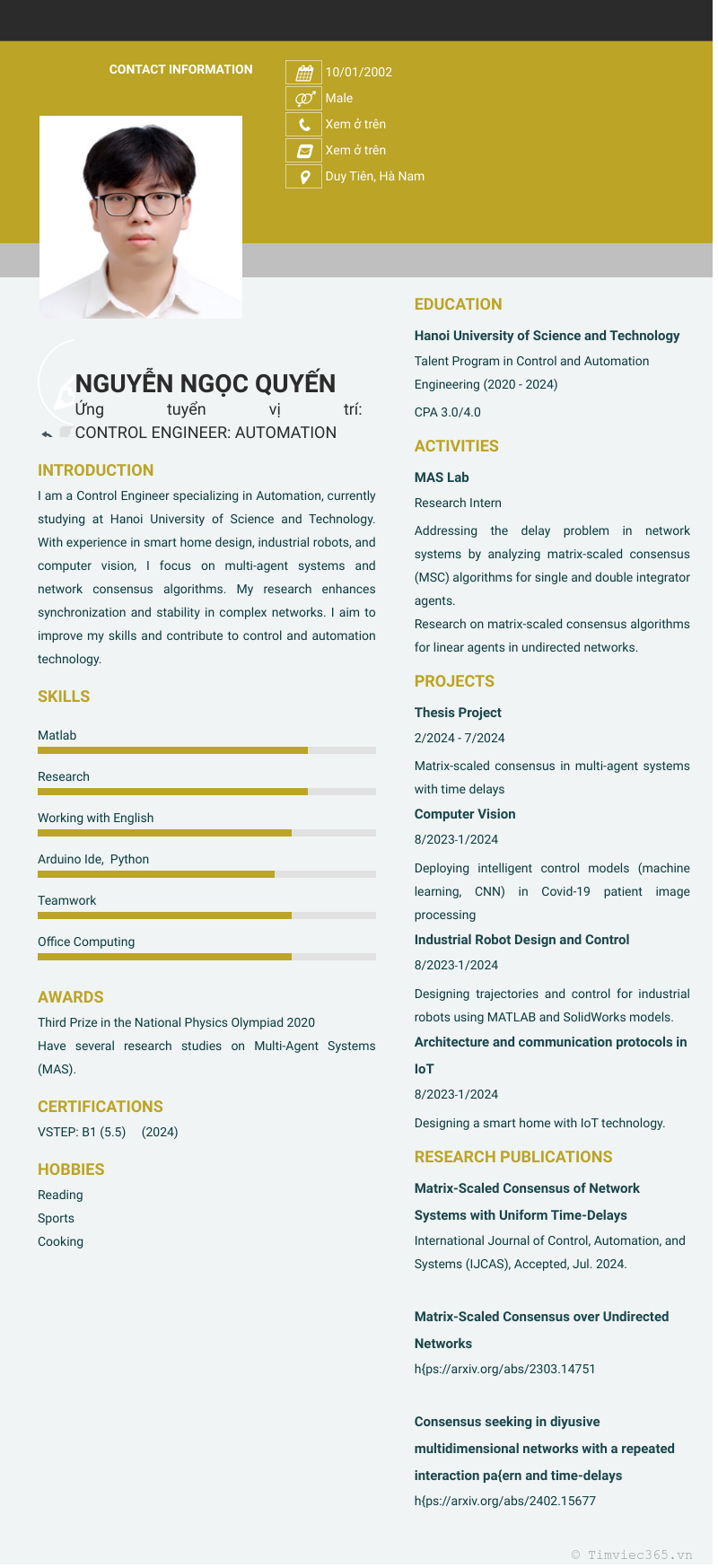 cv