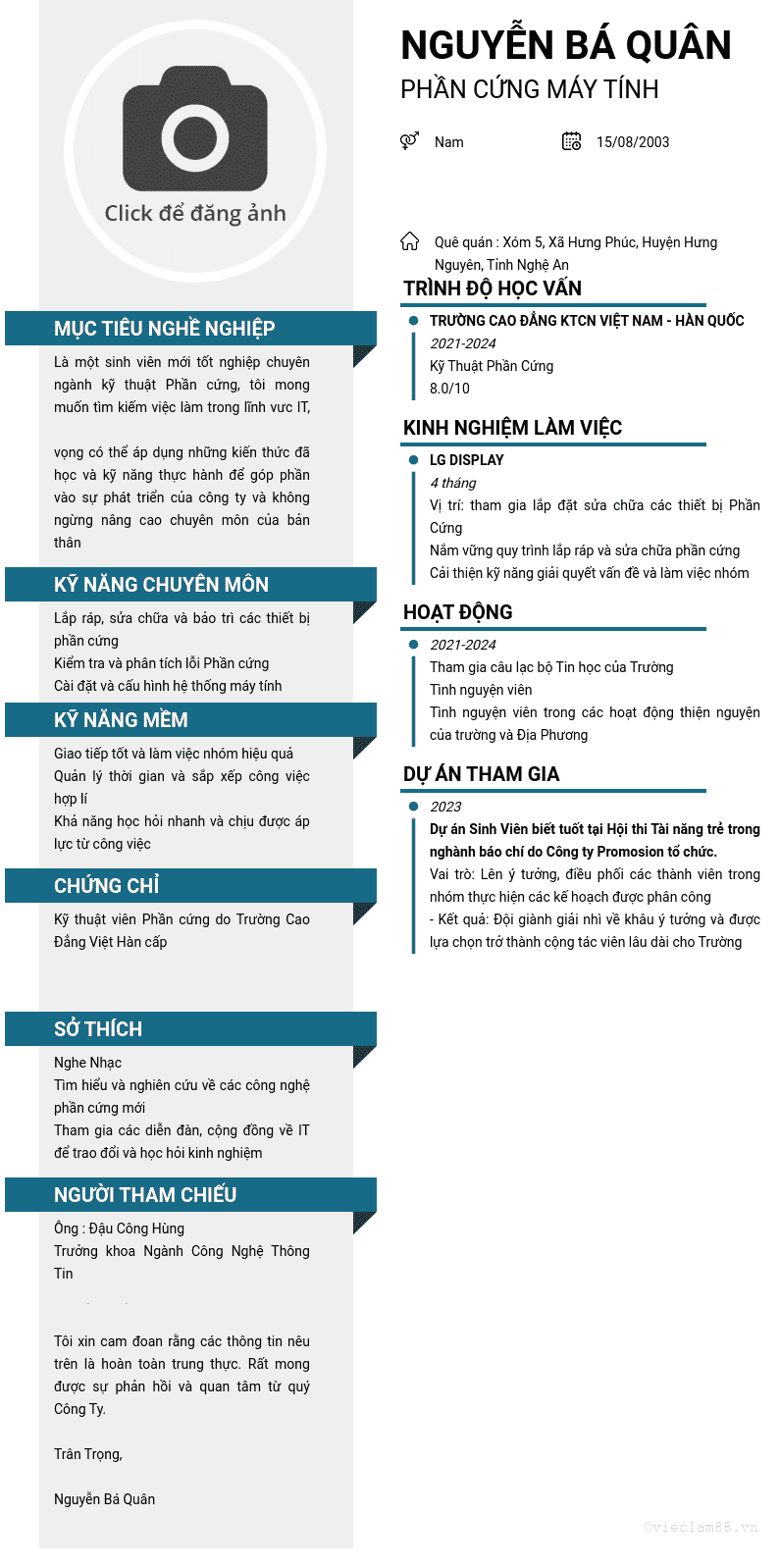 cv