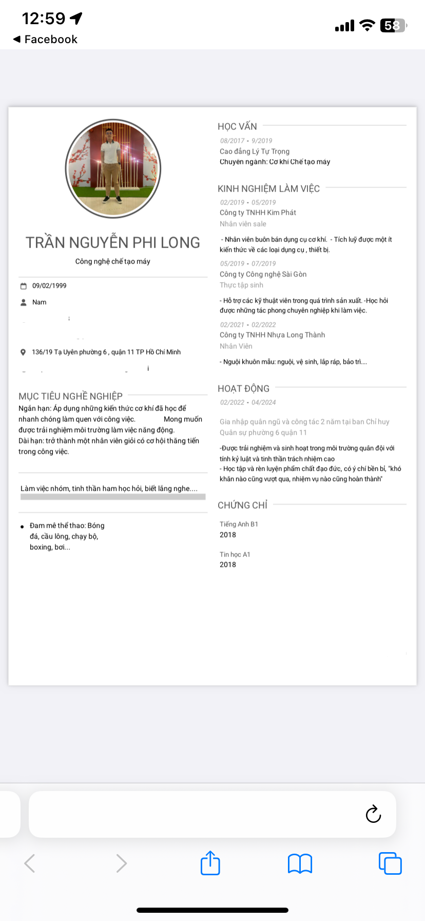 cv