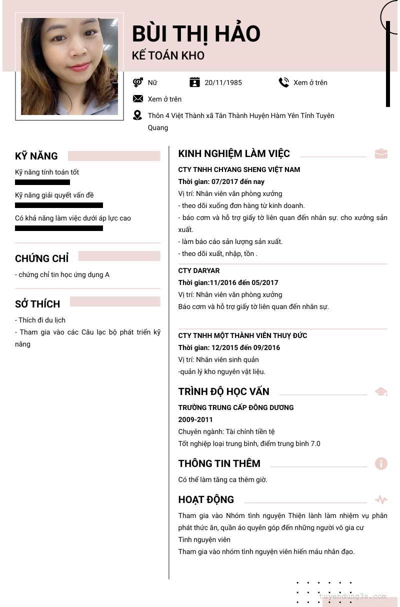 cv