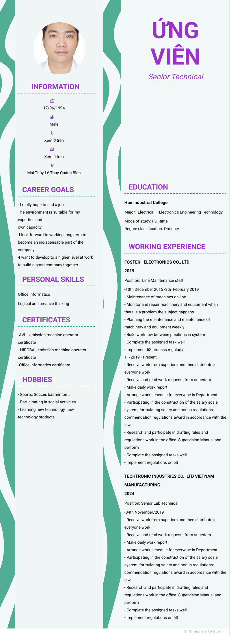 cv