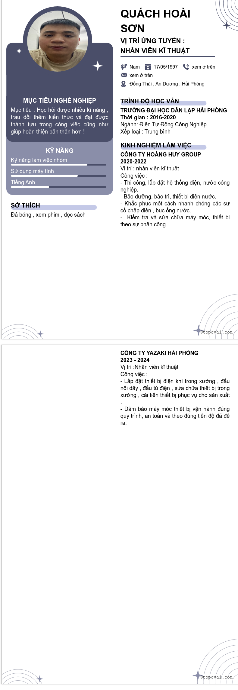cv