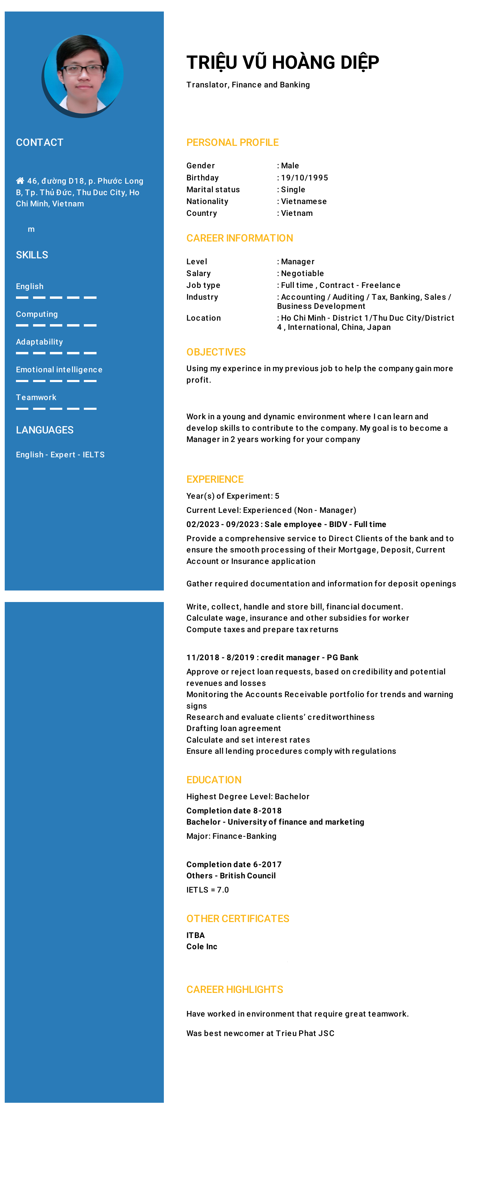 cv