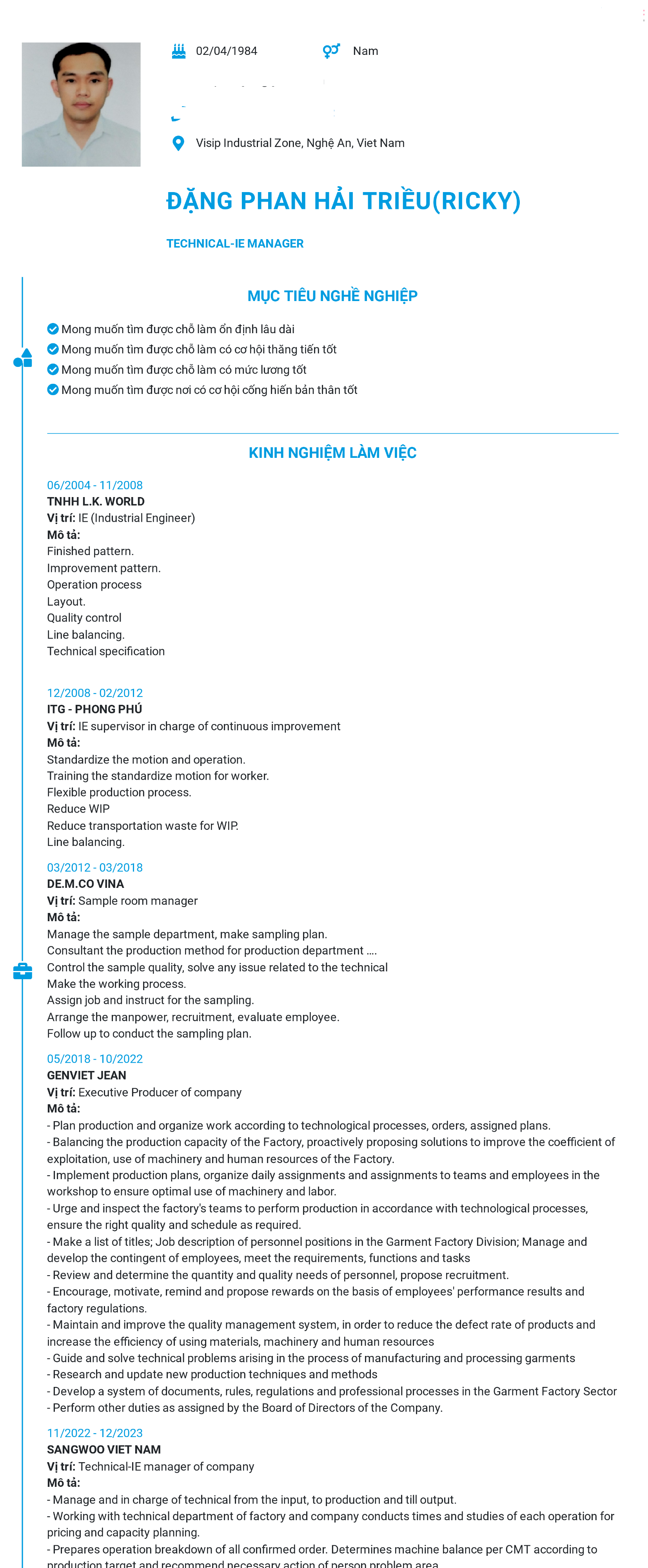 cv