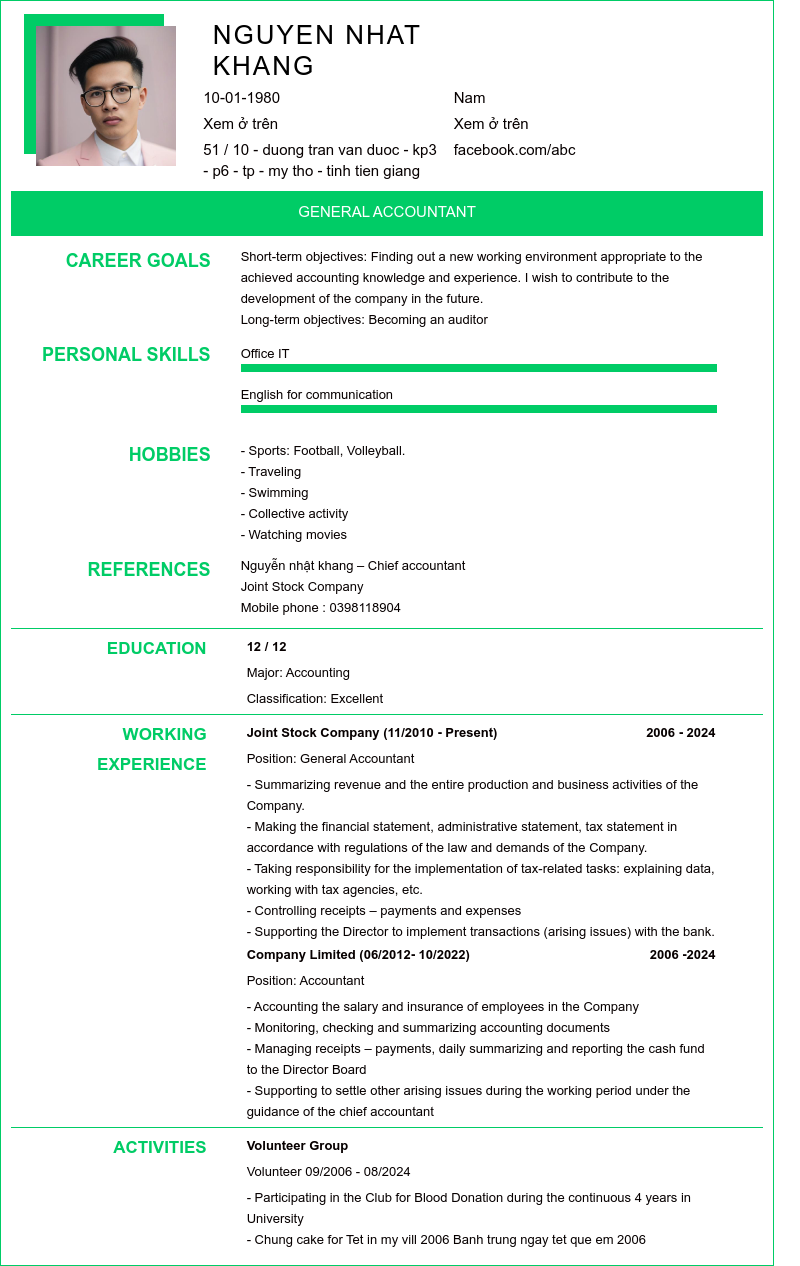 cv