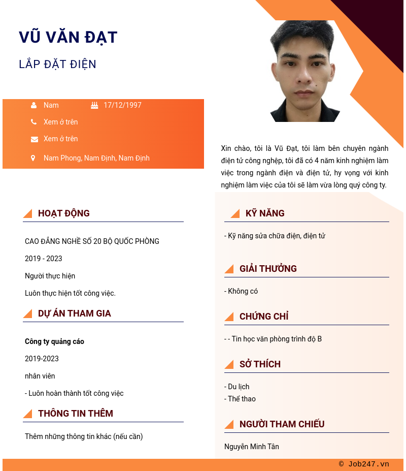 cv