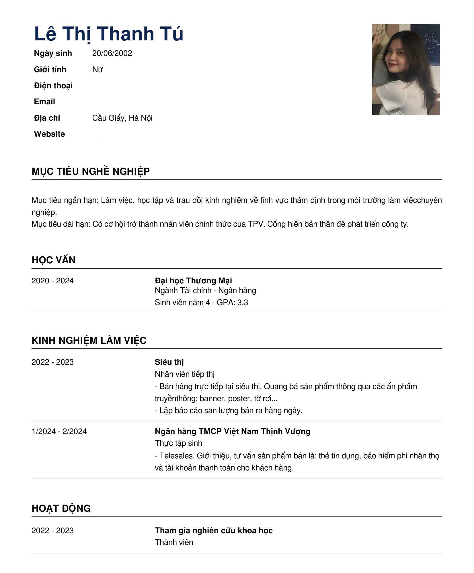 cv