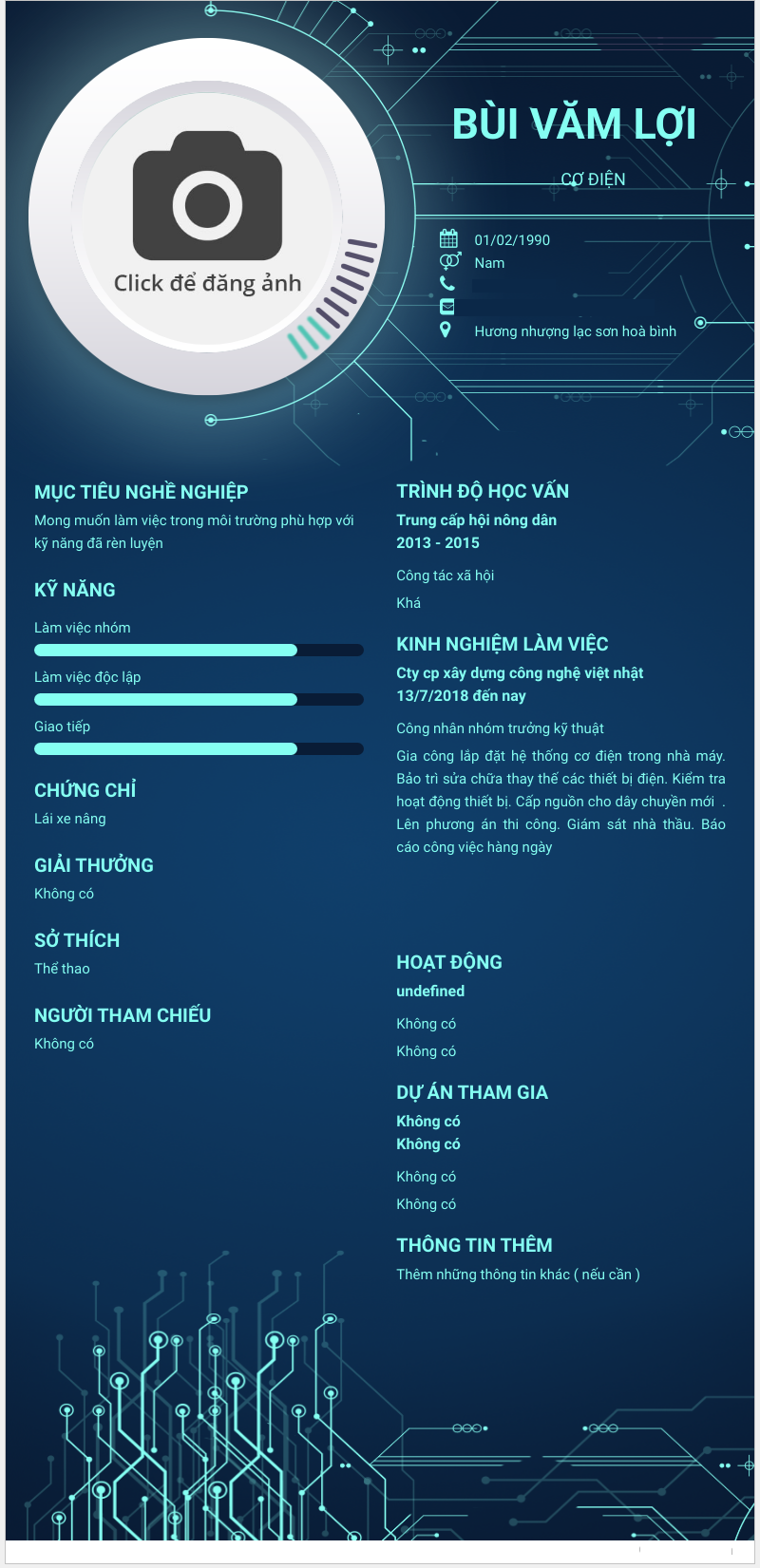 cv