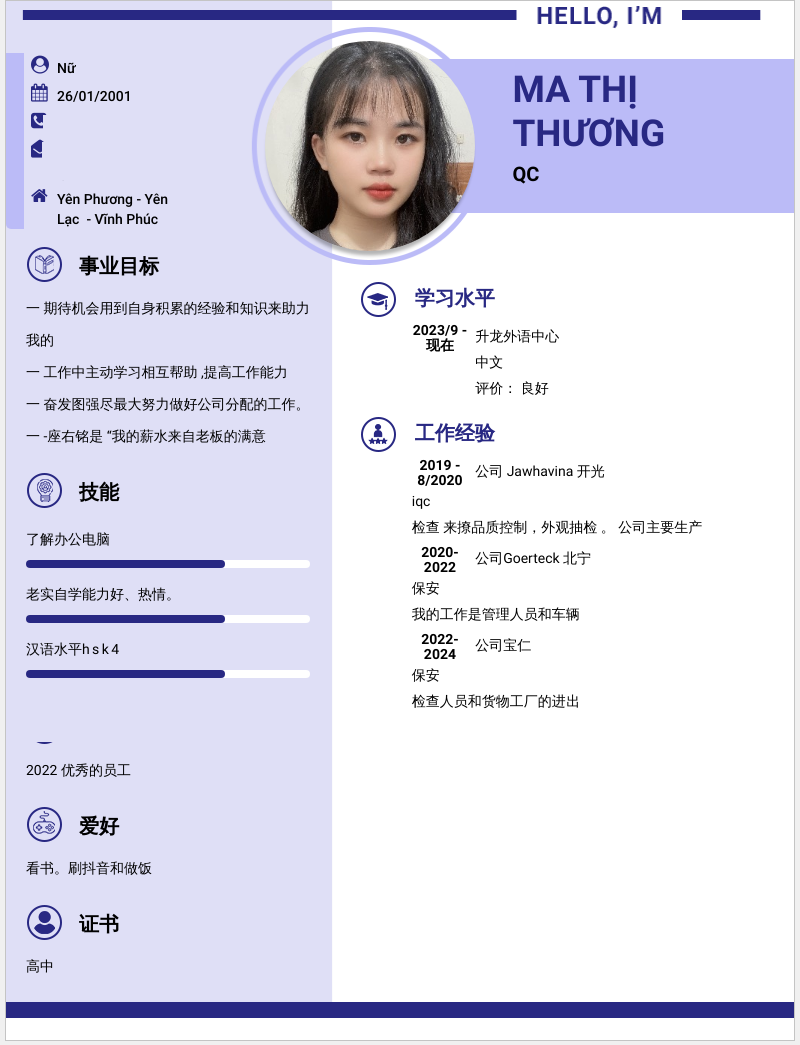 cv
