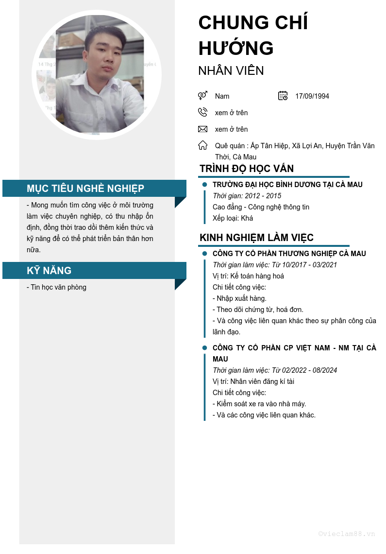 cv