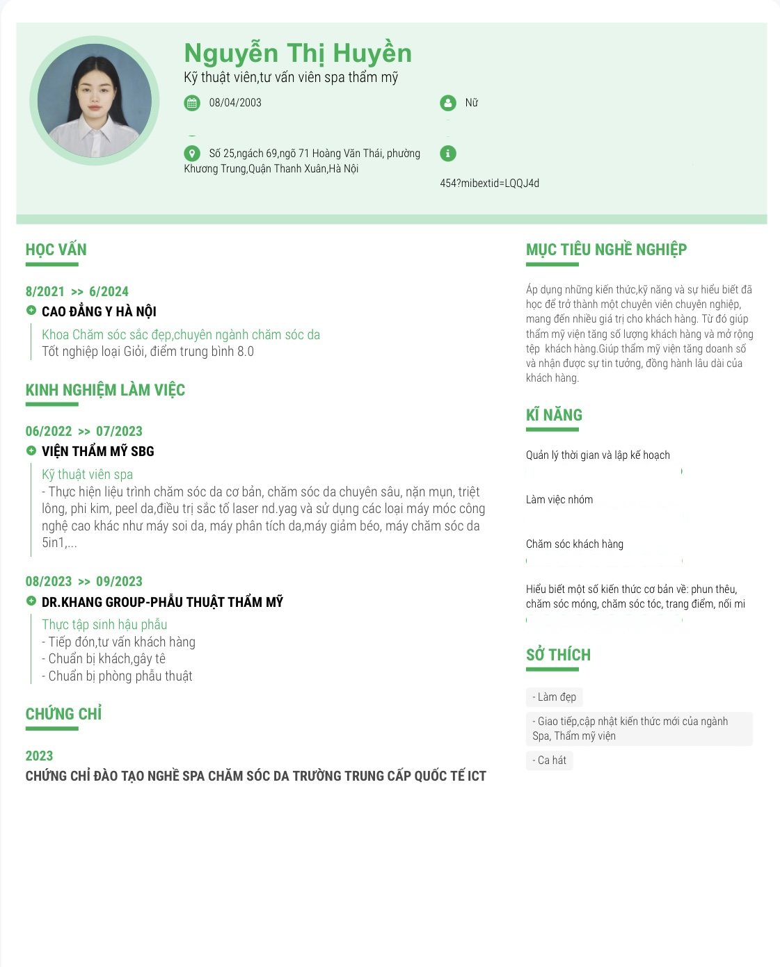 cv