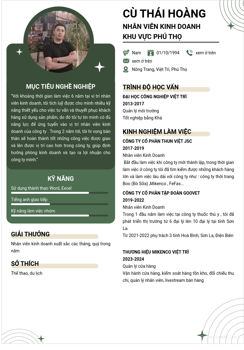 cv