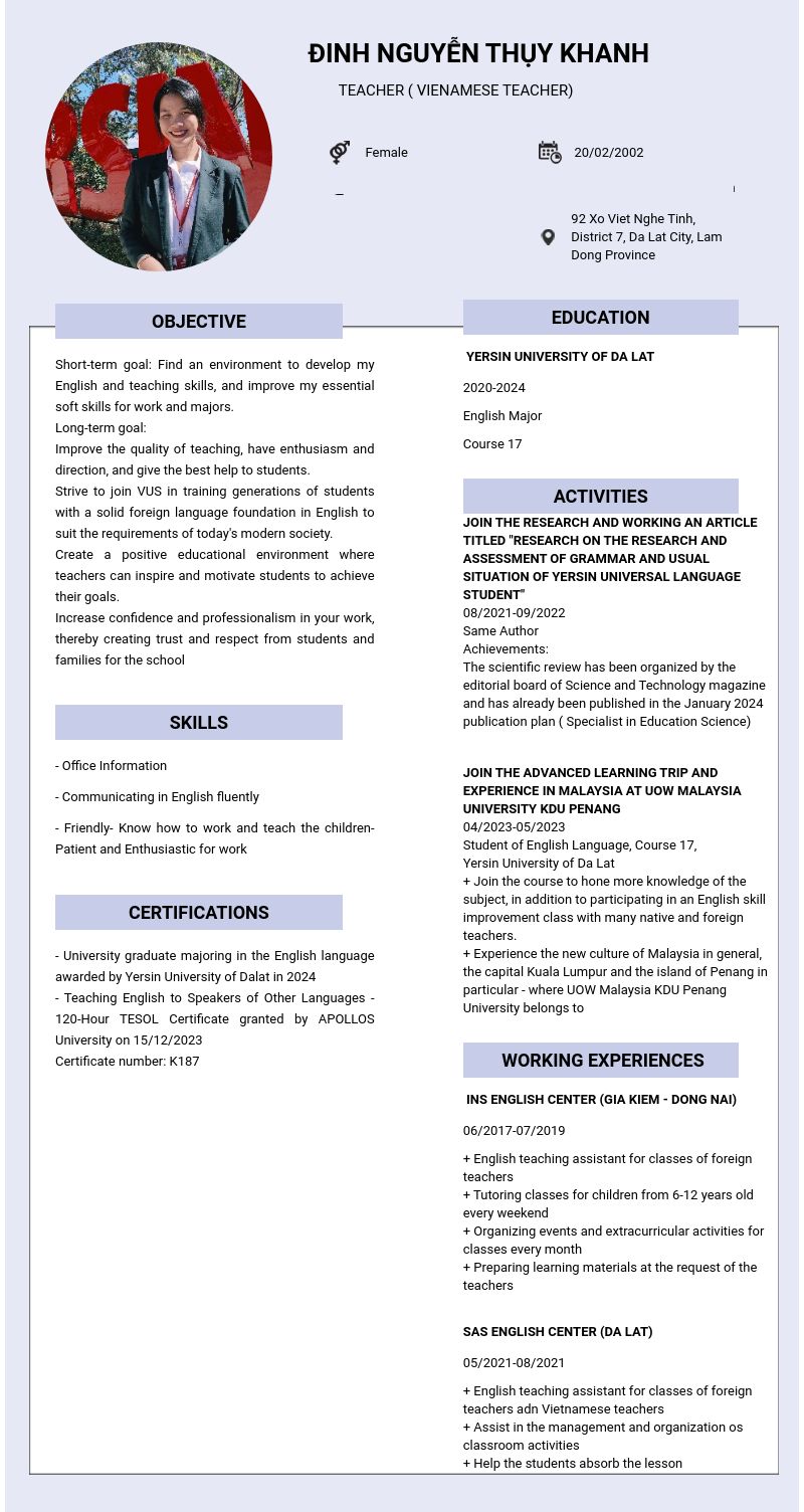 cv