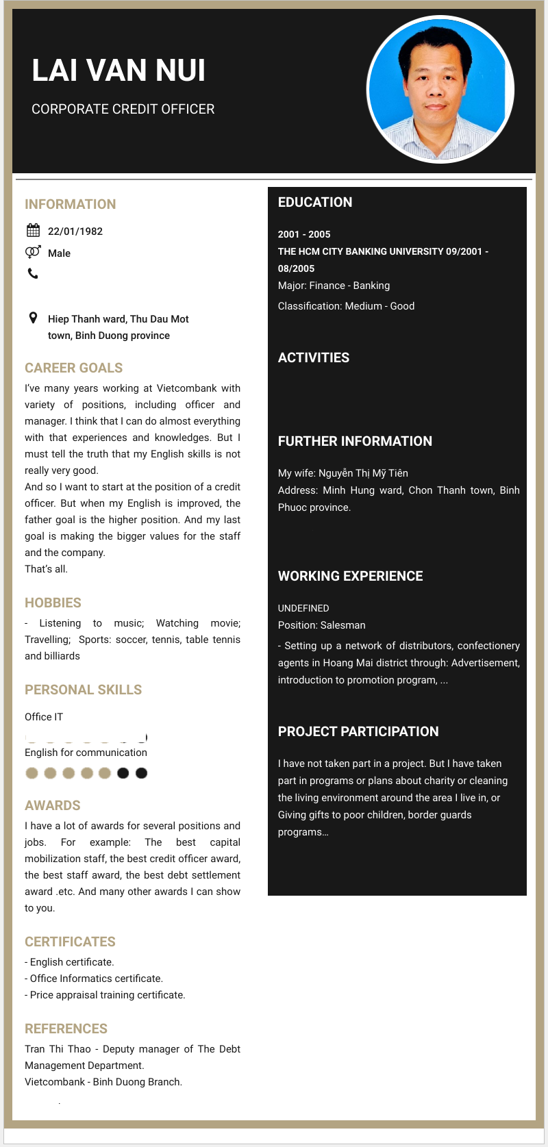 cv
