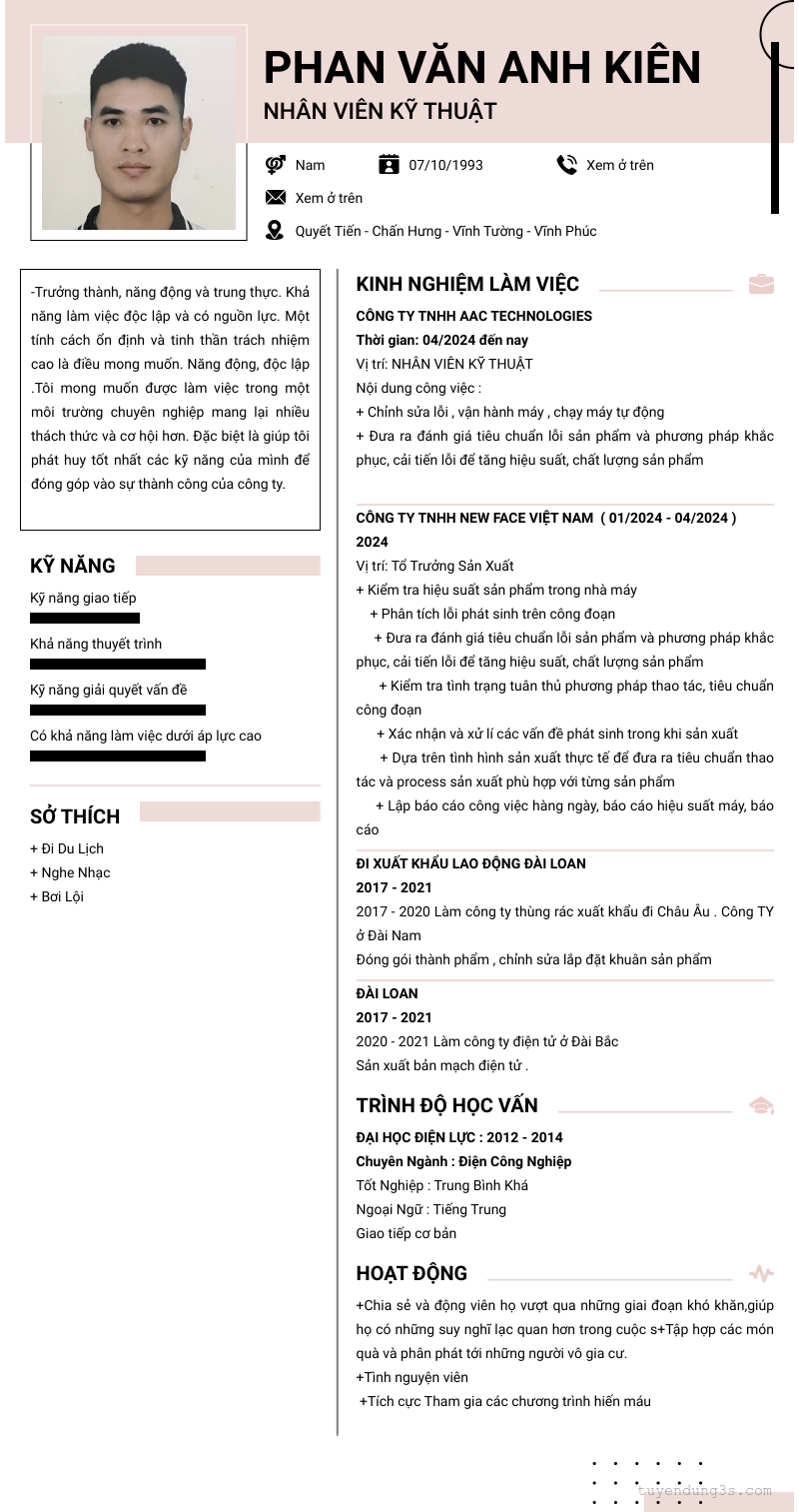 cv