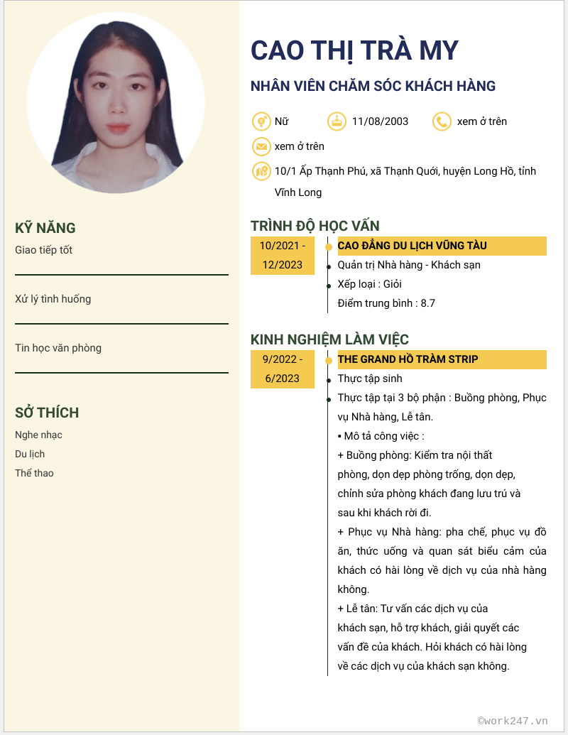 cv