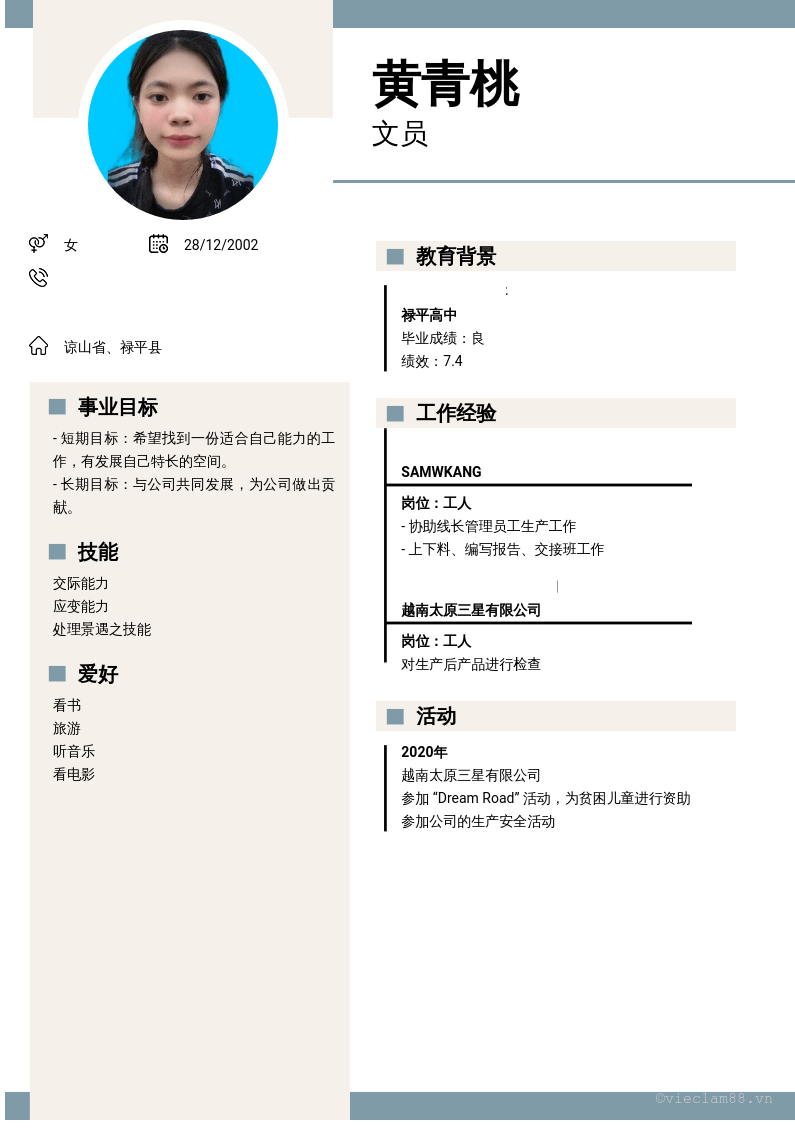 cv