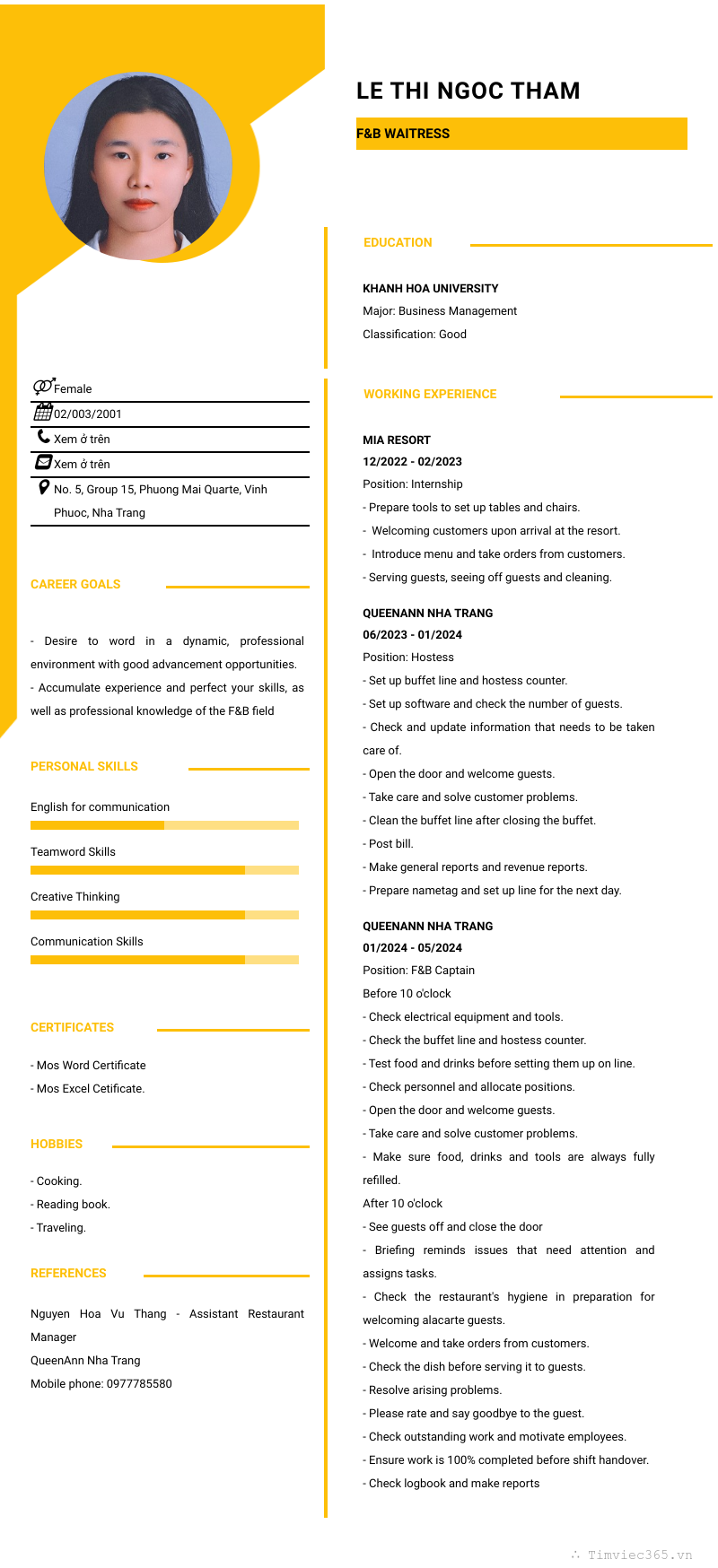 cv