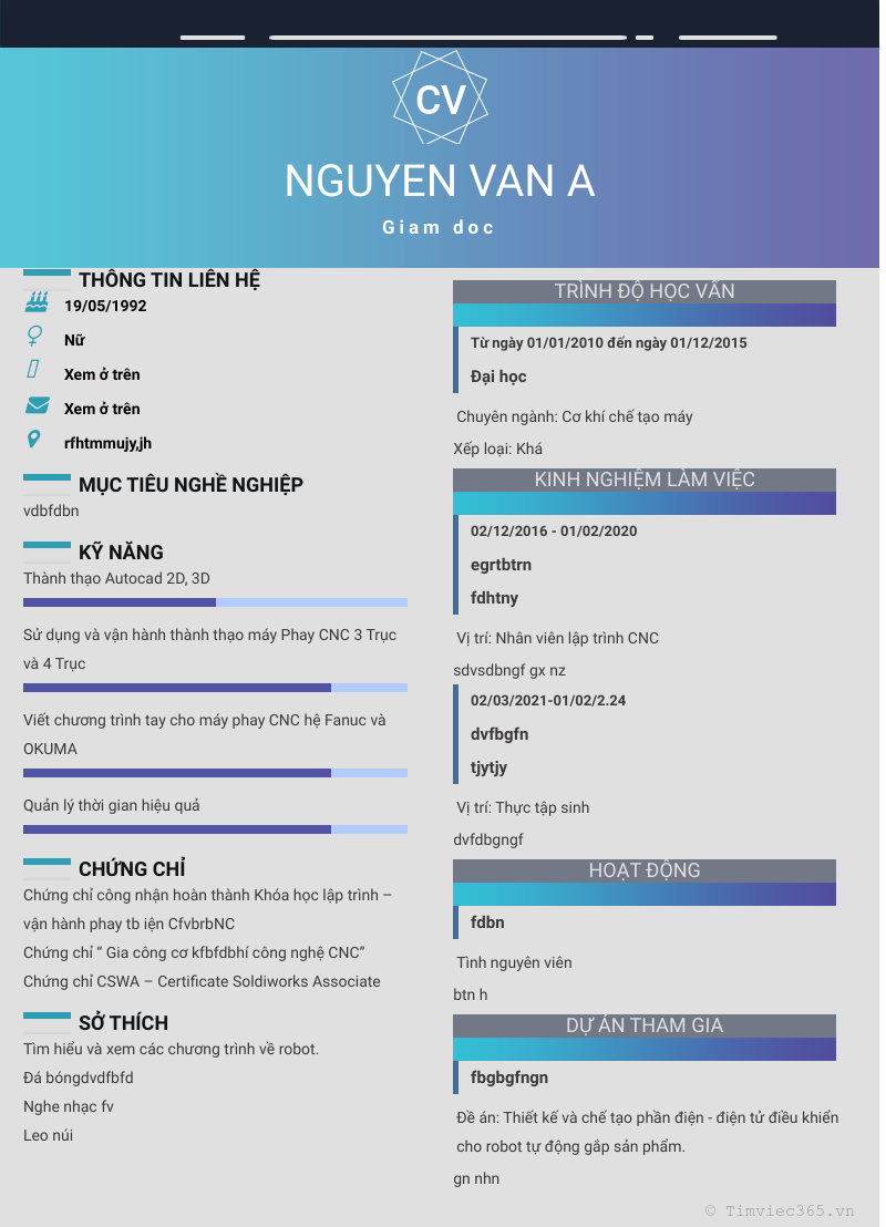 cv