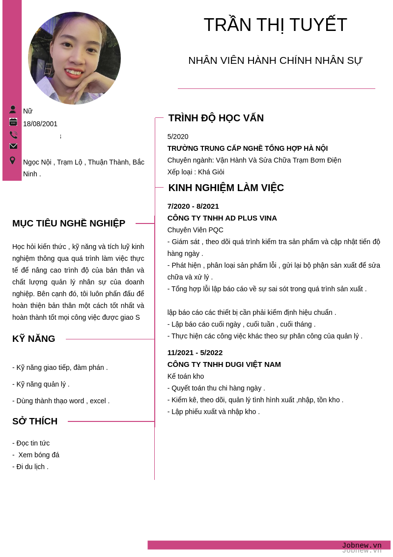 cv