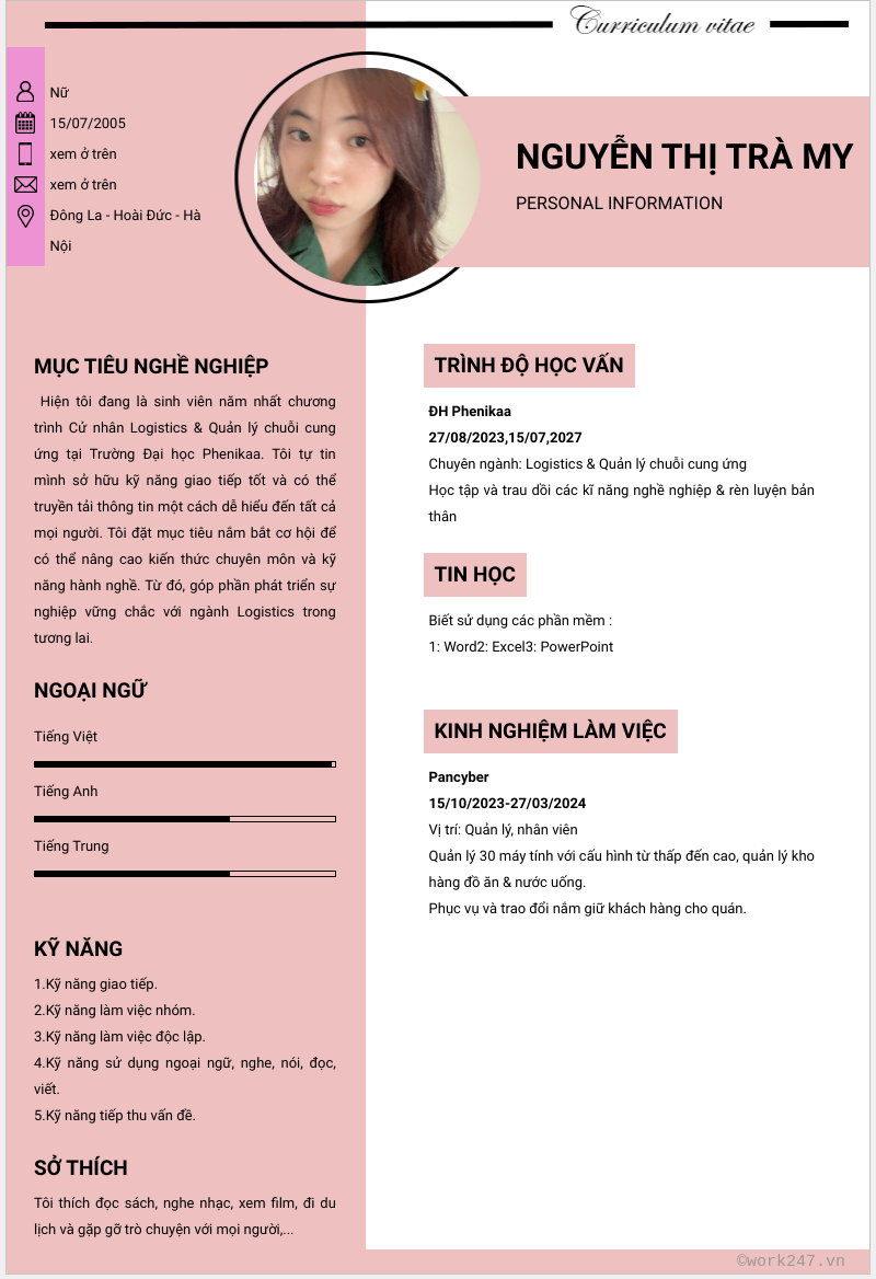 cv